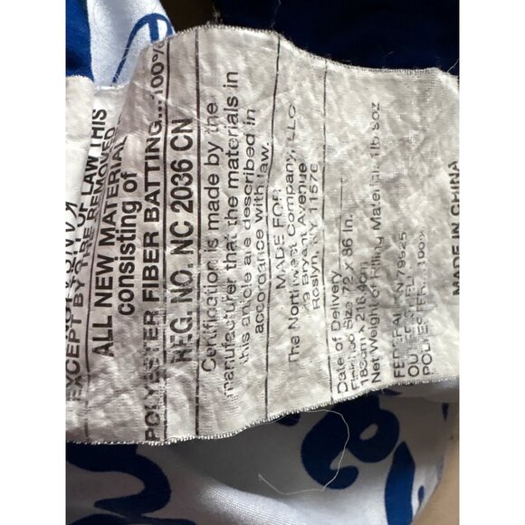 The University Of Kansas Jayhawks Logo Polyester Blanket By Northwest - Picture 6 of 14